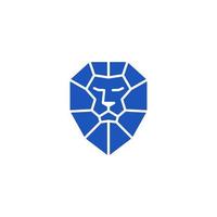 djur lejon vektor ikon logotyp