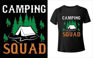 Camping-T-Shirt-Design, Camping-Vektor, Camping-Vektor, Lizenzgebühr Dies ist mein Wander-T-Shirt-Design. Vektor, vektor