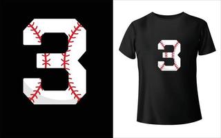 Baseball-Mutter-T-Shirt 1-15 Baseball-Mutter-T-Shirt Designvektor, Baseball-Mutter - Baseball-Design vektor