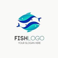 Fisch-Logo-Vektor vektor
