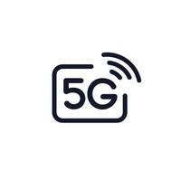 5g-Vektorsymbol vektor