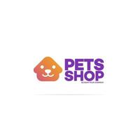 husdjursbutikens logotyp vektor
