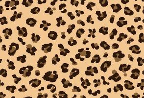 Leopardenmuster Textur Hintergrund vektor