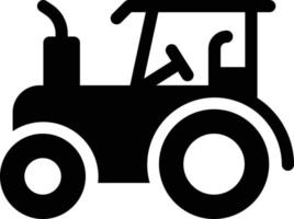 traktorvektorillustration auf einem hintergrund. hochwertige symbole. vektorikonen für konzept und grafikdesign. vektor