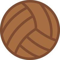 volleyboll vektor illustration på en bakgrund. premium kvalitet symbols.vector ikoner för koncept och grafisk design.