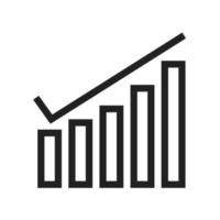 Symbol für die Pagerank-Checker-Linie vektor