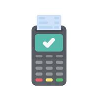 kreditkortssvepmaskin för onlinebetalning vektor