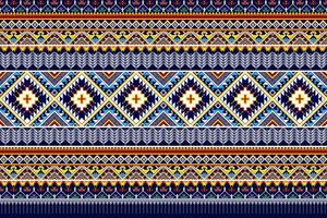 Ikat abstraktes geometrisches ethnisches Musterdesign. aztekischer Stoff Teppich Mandala Ornament ethnische Chevron Textildekoration Tapete. Stammes-Boho einheimischer ethnischer Truthahn traditioneller Stickereivektor vektor