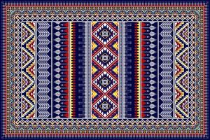 geometrisches abstraktes ethnisches Musterdesign. aztekischer Stoff Teppich Mandala Ornamente Textildekorationen Tapete. tribal boho native ethnische türkei traditionelle stickerei vektor hintergrund