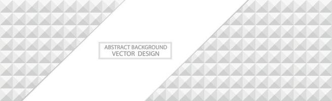 Panorama-weiße Web-Hintergrund-Vorlage aus vielen identischen Quadraten - Vektor