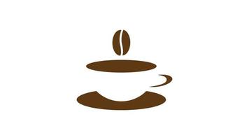 Café-Logo-Design-Ideen-Vektor-Vorlage vektor