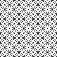 svart och vit sömlös mönster konsistens. gråskala dekorativ grafisk design. mosaikprydnader. vektor