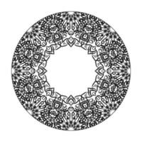 handgezeichnetes Mandala. dekoration in ethnischer orientalischer gekritzelverzierung. vektor