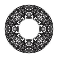 Vektor runden abstrakten Kreis. Mandala-Stil.