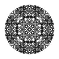 handgezeichnetes Mandala. dekoration in ethnischer orientalischer gekritzelverzierung. vektor