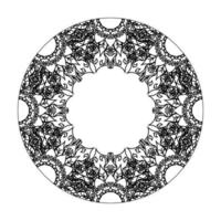 handgezeichnetes Mandala. dekoration in ethnischer orientalischer gekritzelverzierung. vektor