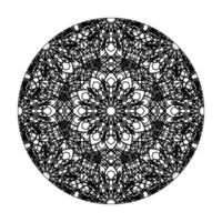 handgezeichnetes Mandala. dekoration in ethnischer orientalischer gekritzelverzierung. vektor