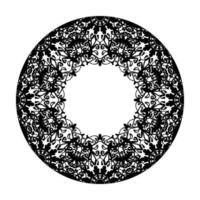 handgezeichnetes Mandala. dekoration in ethnischer orientalischer gekritzelverzierung. vektor