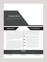 Corporate Business Flyer Vorlage Design vektor