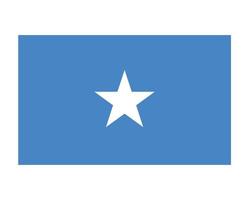 somalia flagge national afrika emblem symbol symbol vektor illustration abstraktes design element