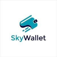 Sky-Wallet-Logo-Vektor vektor