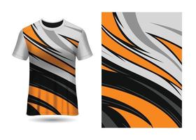 sport jersey abstrakt textur design för racing gaming motocross cykling vektor