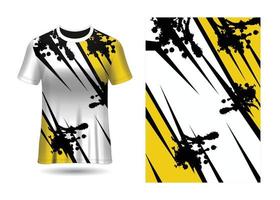 Sport-Trikot-Textur-Renndesign für Rennspiel-Motocross-Radsportvektor vektor