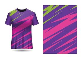 Sport-Renntrikot-Design-Vorlage für Team-Uniformen Vektor