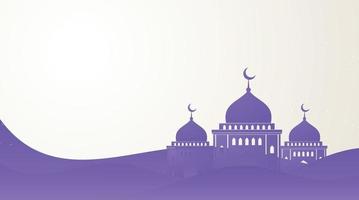 islamischer hintergrund. Eid Mubarak-Hintergrund. Ramadan-Kareem-Hintergrund. vektor