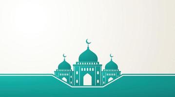 islamischer hintergrund. Eid Mubarak-Hintergrund. Ramadan-Kareem-Hintergrund. vektor