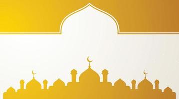 islamischer hintergrund. Eid Mubarak-Hintergrund. Ramadan-Kareem-Hintergrund. vektor