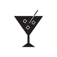 cocktails ikoner symbol vektorelement för infographic webben vektor