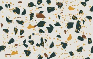 Terrazzo nahtloses schönes Muster. bunte elemente steinmosaik zusammengesetzte textur. dekorative Fliese. luxus geometrisches modernes abstraktes muster. Vektor nahtlose abstrakten Hintergrund.