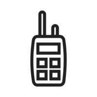 Symbol für die Mobiltelefonleitung vektor