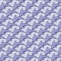 delfin mönster sömlös bakgrund, tyg, tapeter, vektor, grafik, illustration vektor