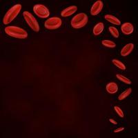 Vektor-Streaming-Blutzellen vektor