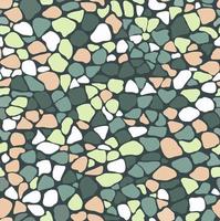 sömlösa färgglada kaotiska mosaikmönster. vektor