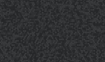 kleine Hexagonform mit zufälligem nahtlosem Musterhintergrund der schwarzen metallischen Farbe. vektor