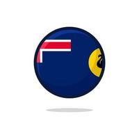 södra Australien flaggikon vektor