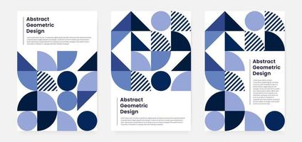 geometrisches minimalistisches Kunstwerk mit Form und Figur. abstrakter Musterdesignstil für Cover, Webbanner, Zielseite, Geschäftspräsentation, Branding, Verpackung, Tapete vektor