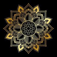 Mandala-Blumenmuster, dekorative Vintage-Elemente, Mandala-Hintergrund vektor