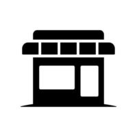 Shop-Icon-Vorlage vektor