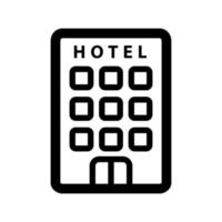 Vorlage für Hotelsymbole vektor