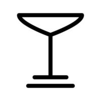 Weinglas-Ikone vektor