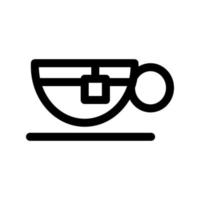 Tasse Tee-Symbol vektor