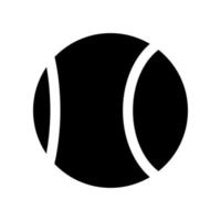 Tennisball-Symbol vektor