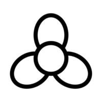 blomma ikon mall vektor
