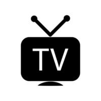 Vorlage für Fernsehsymbole vektor