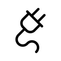 Abbildung Vektorgrafik Plug-in-Symbol vektor