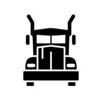 Vorlage für LKW-Symbole vektor